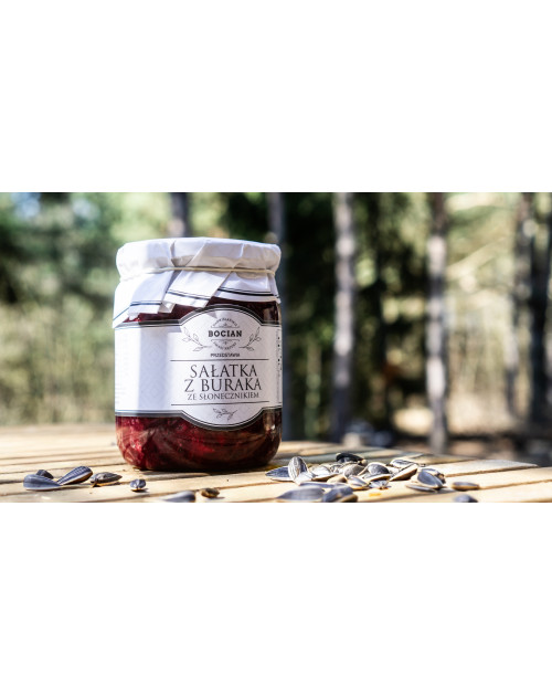 Sałatka z buraka ze słonecznikiem 500g