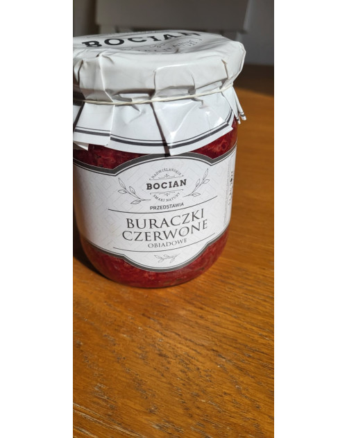Buraczki czerwone obiadowe  500 g
