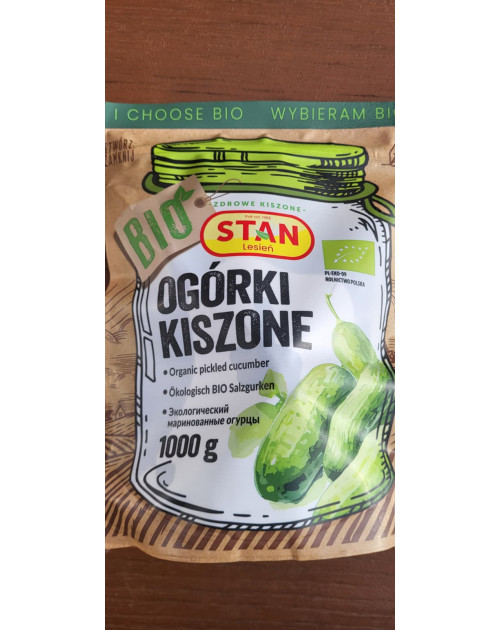 Ogórek kiszony Ekologiczny 