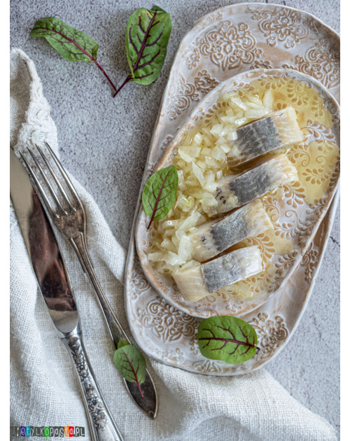 Filet śledziowy marynowany po wiejsku słoik 700 g 