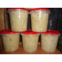 Kapusta kiszona wiaderko  TEGOROCZNA 1kg